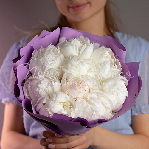 ПИОНЫ Сливочный пломбир