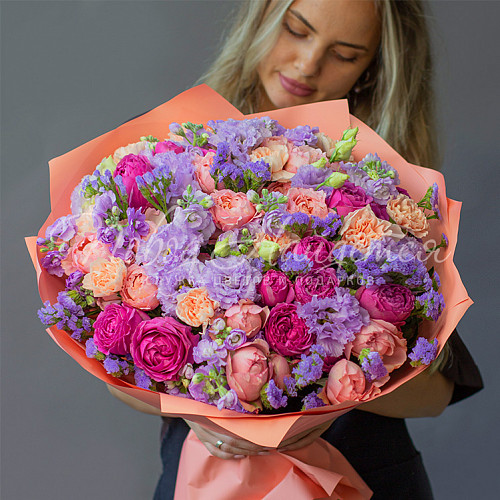 Дизайнерские букеты Капелька неба