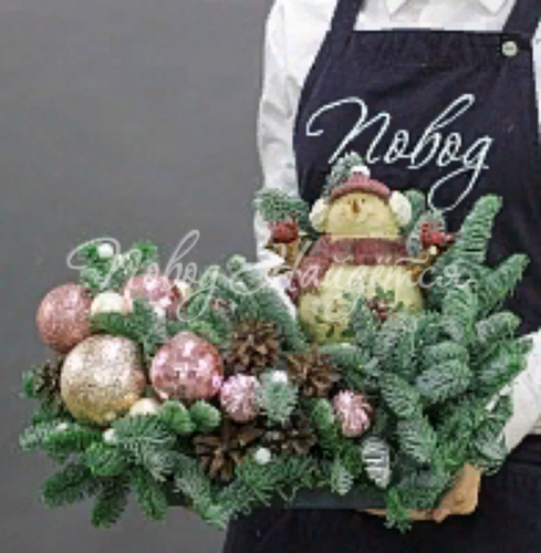 Новогодние Композиции Альпийская свежесть